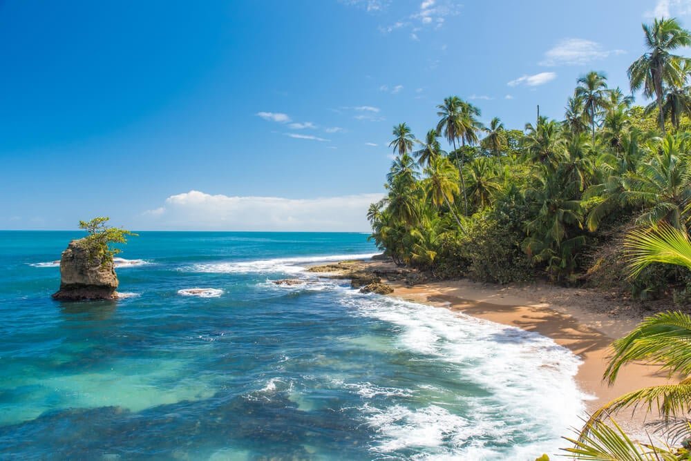 Luxury villa in Puerto Viejo, Costa Rica surrounded by tropical jungle and beach